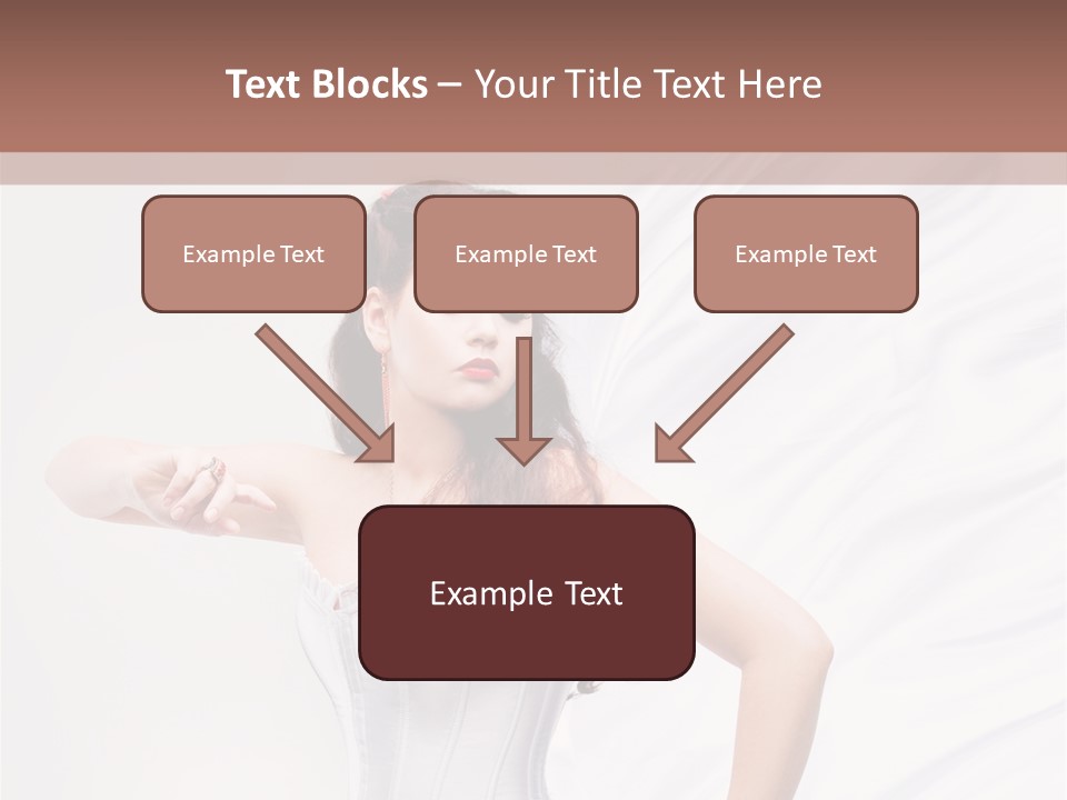 Model White Elegance PowerPoint Template