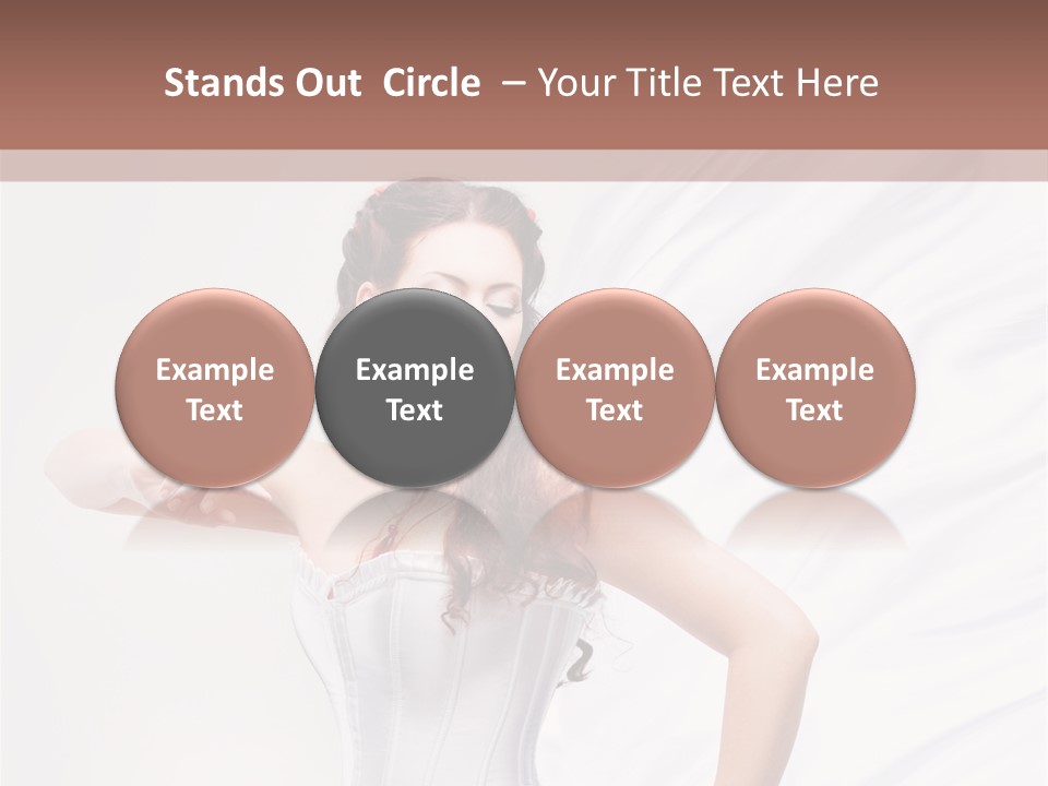 Model White Elegance PowerPoint Template