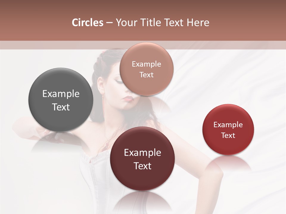 Model White Elegance PowerPoint Template