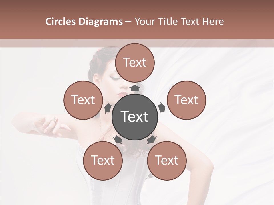 Model White Elegance PowerPoint Template