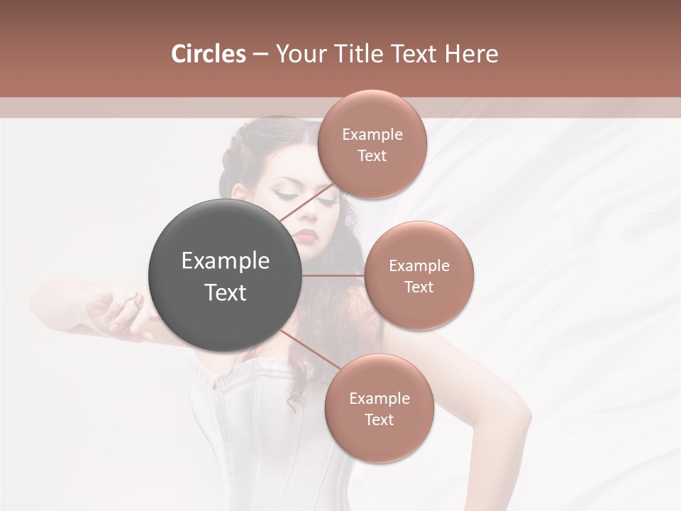 Model White Elegance PowerPoint Template