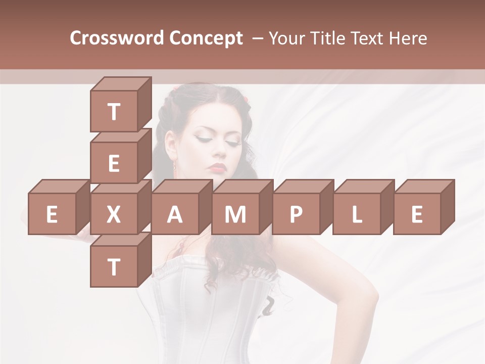 Model White Elegance PowerPoint Template