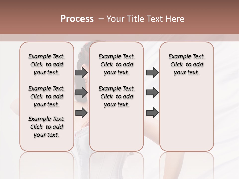 Model White Elegance PowerPoint Template