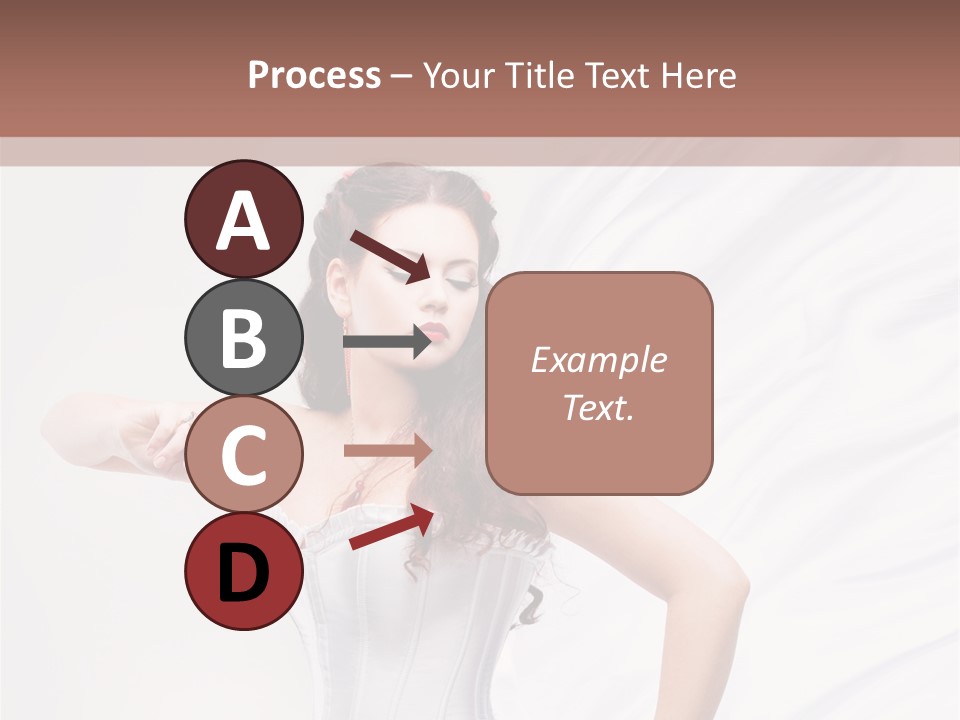 Model White Elegance PowerPoint Template