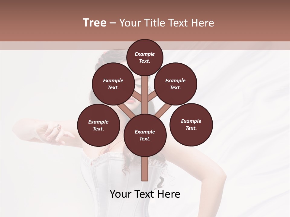Model White Elegance PowerPoint Template