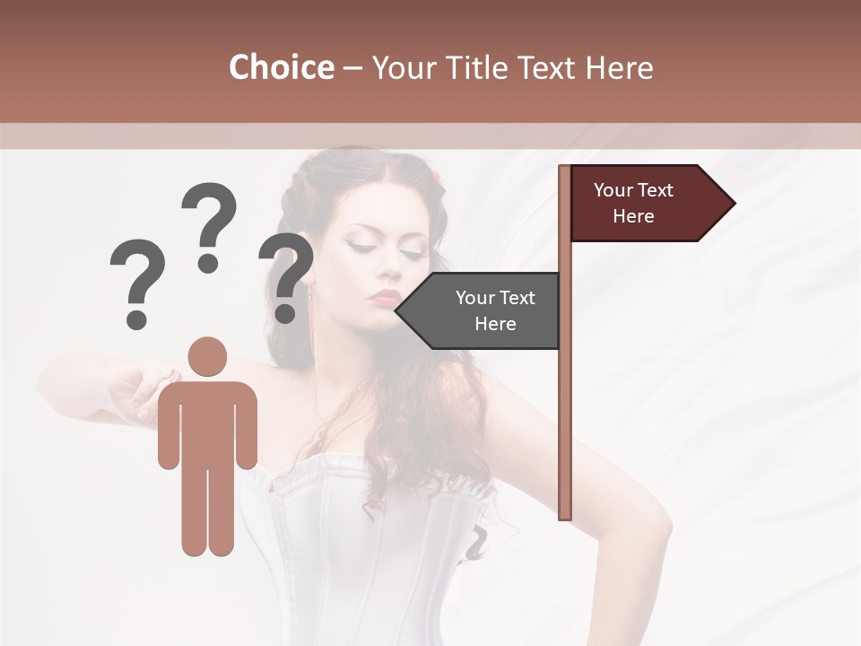 Model White Elegance PowerPoint Template