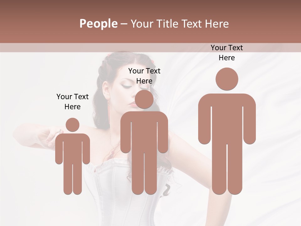 Model White Elegance PowerPoint Template