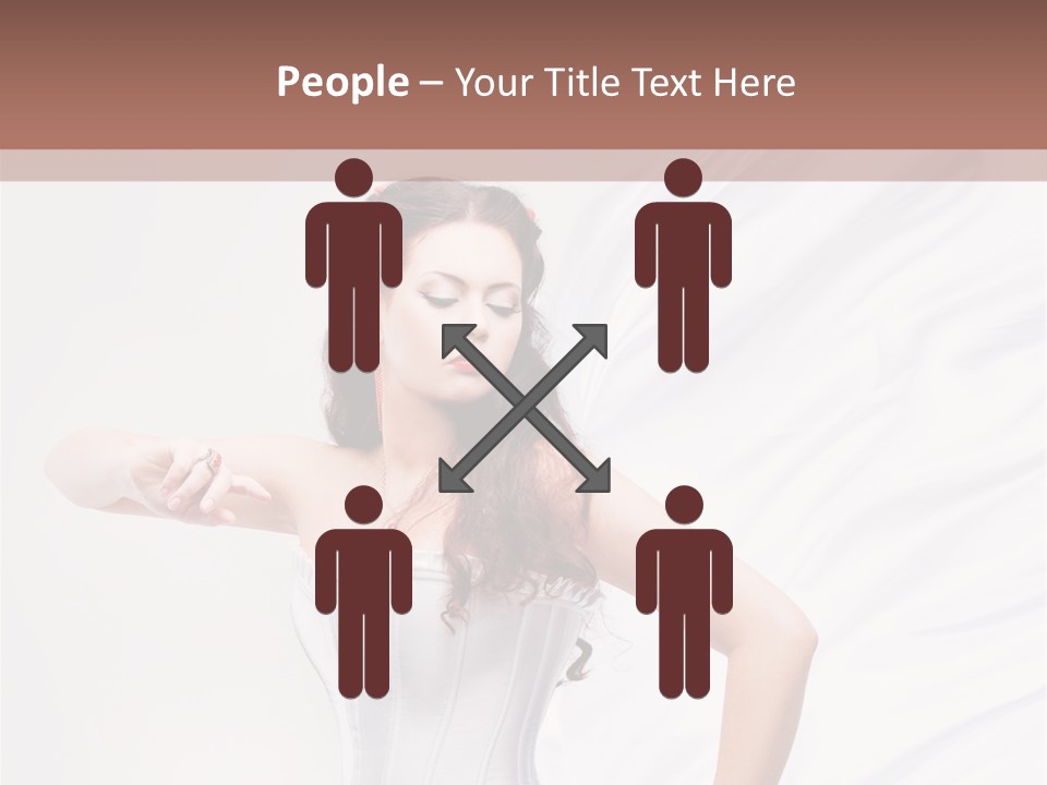 Model White Elegance PowerPoint Template