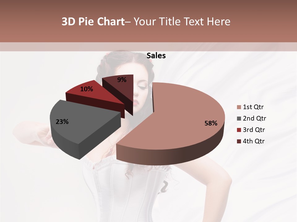 Model White Elegance PowerPoint Template