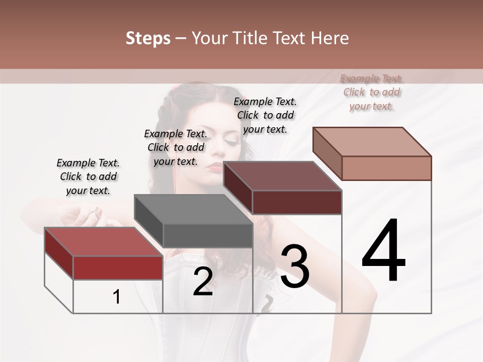 Model White Elegance PowerPoint Template