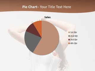 Brunette Sensuality Double PowerPoint Template