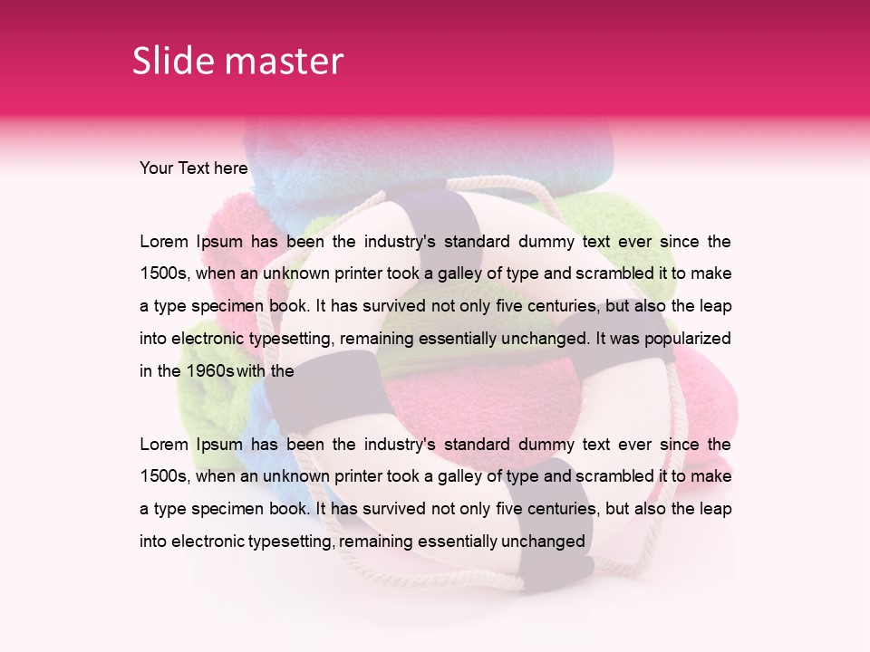 Buoy Summer Vacation PowerPoint Template