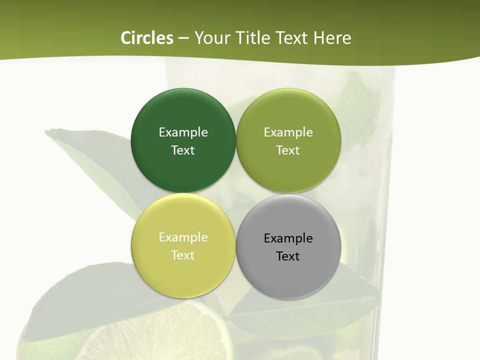 Half Ice Gross PowerPoint Template