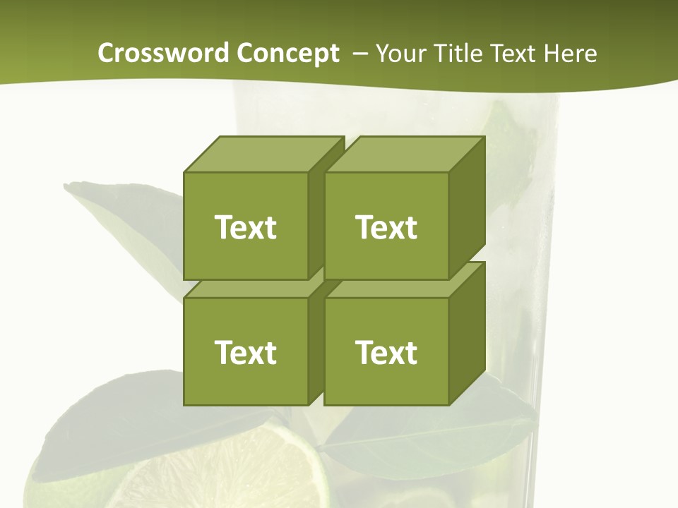 Half Ice Gross PowerPoint Template