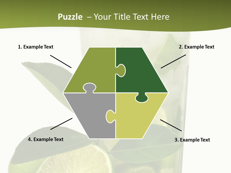 Half Ice Gross PowerPoint Template