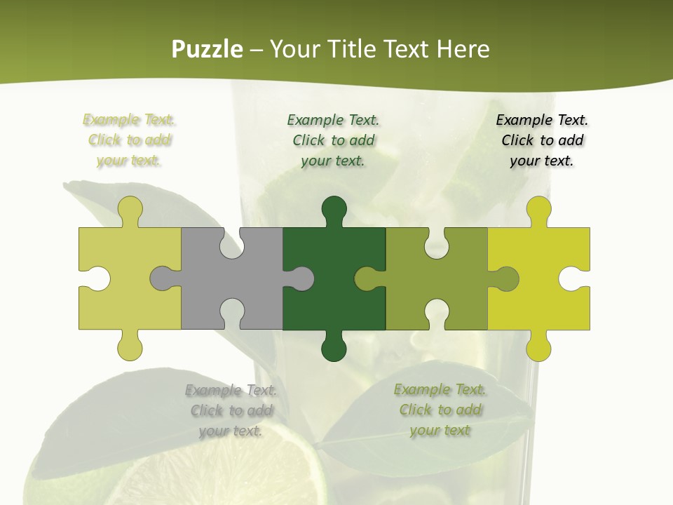 Half Ice Gross PowerPoint Template