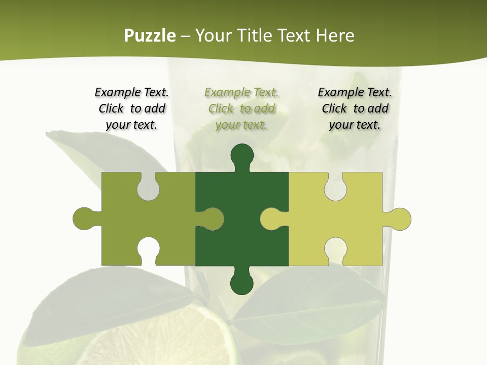 Half Ice Gross PowerPoint Template