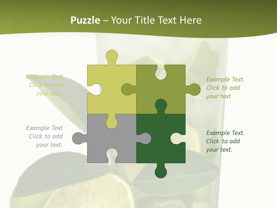 Half Ice Gross PowerPoint Template