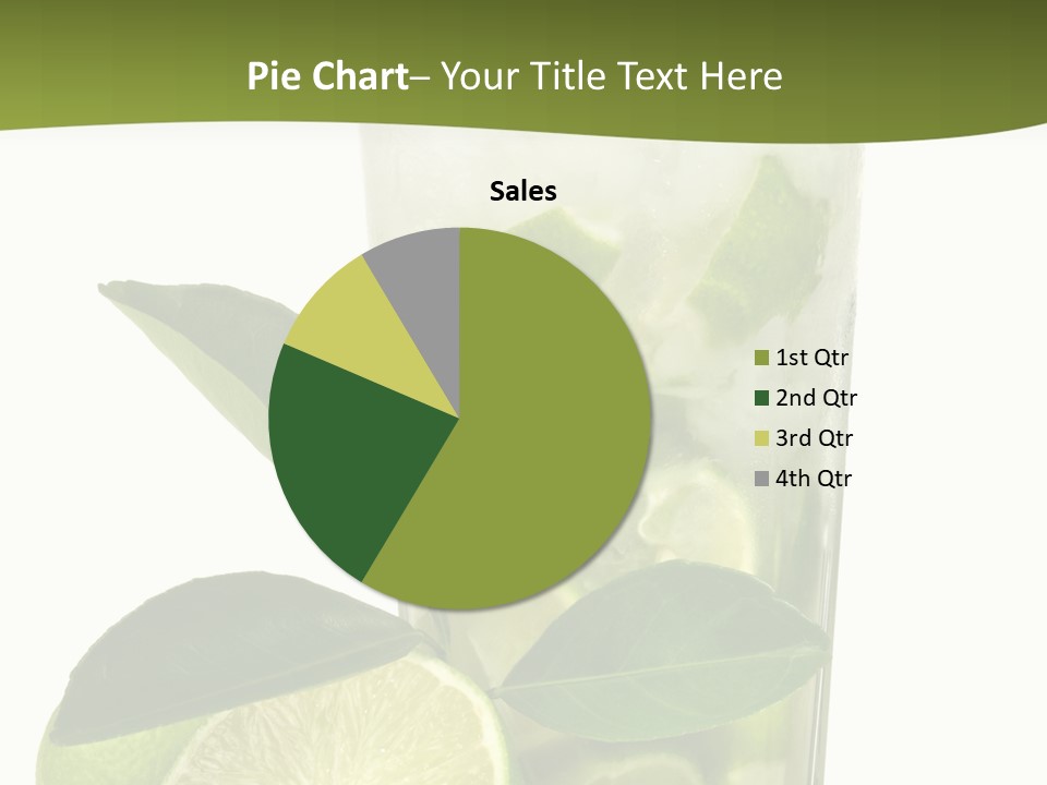 Half Ice Gross PowerPoint Template