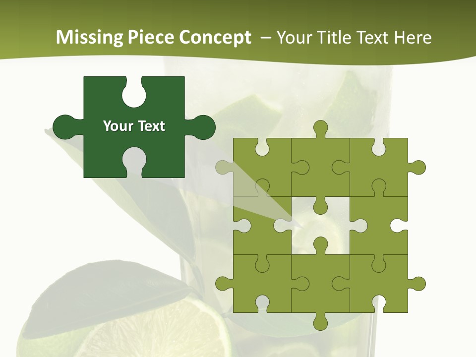 Half Ice Gross PowerPoint Template