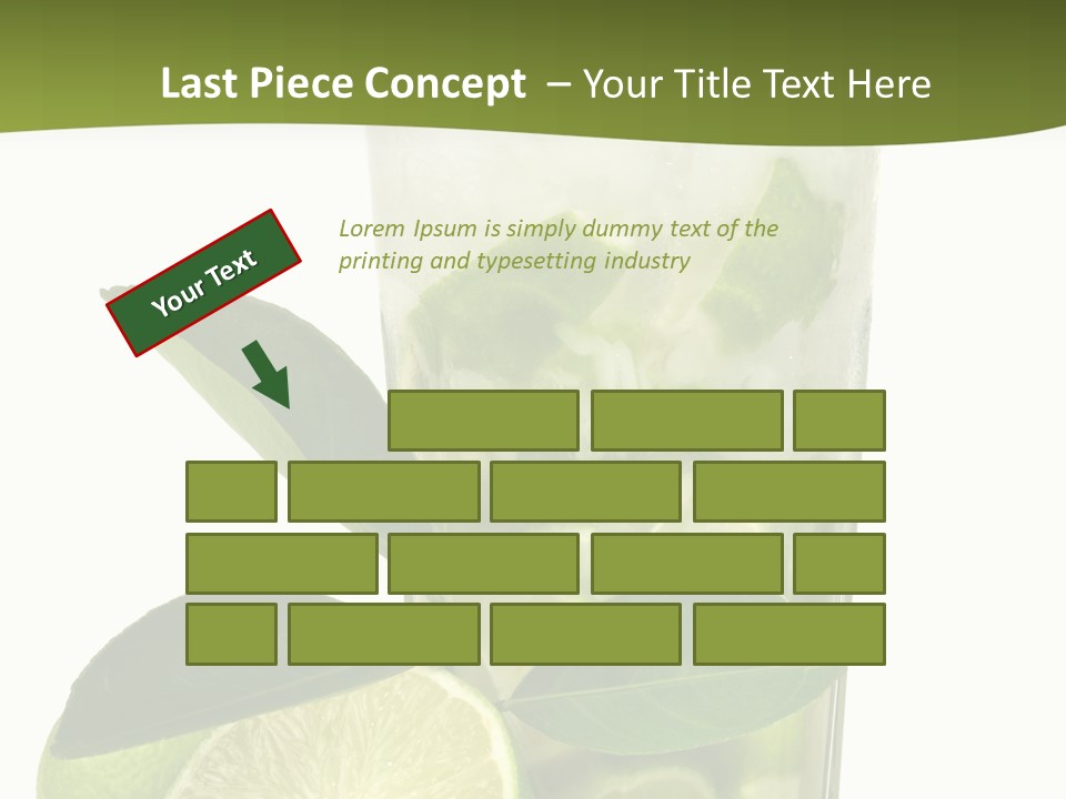 Half Ice Gross PowerPoint Template