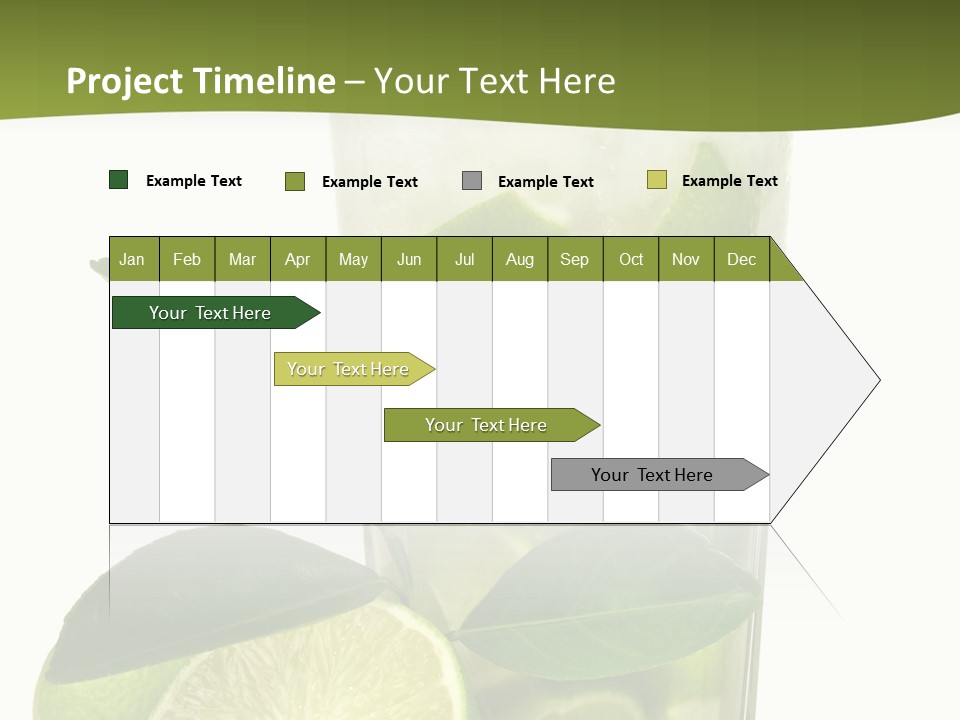 Half Ice Gross PowerPoint Template