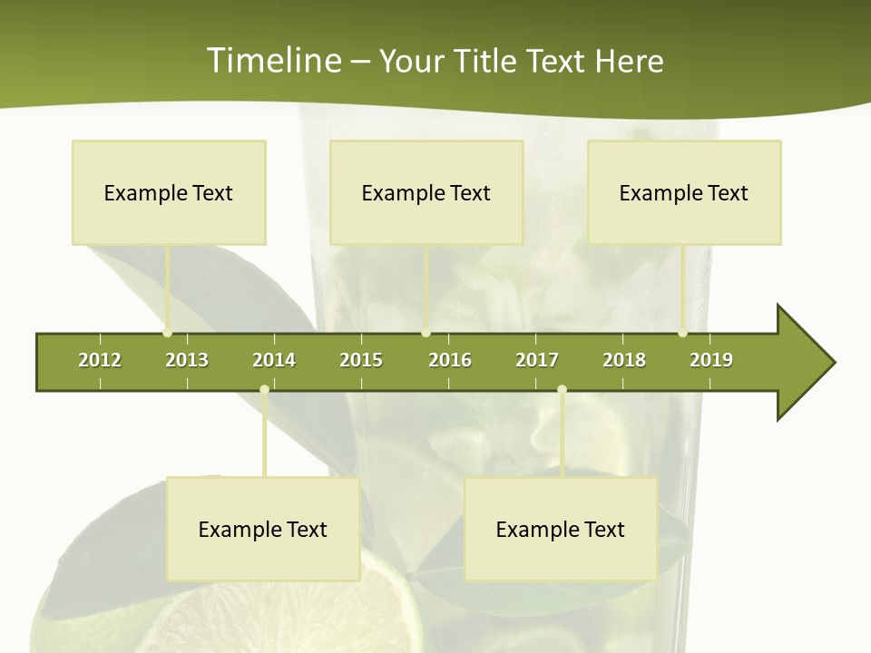 Half Ice Gross PowerPoint Template