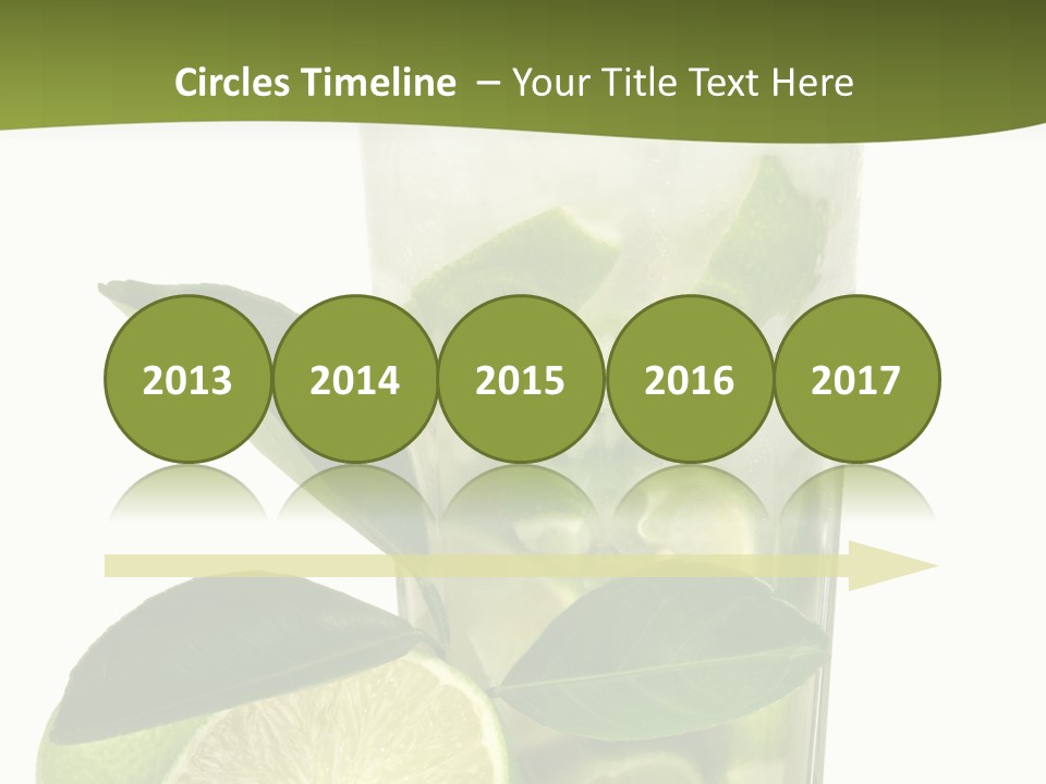 Half Ice Gross PowerPoint Template