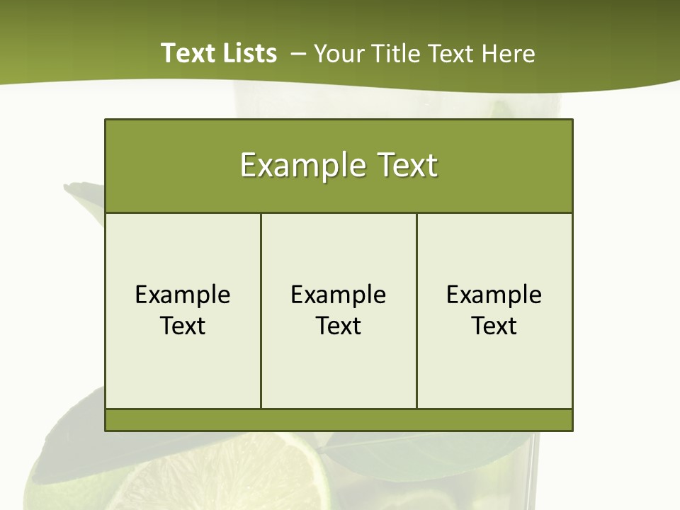 Half Ice Gross PowerPoint Template