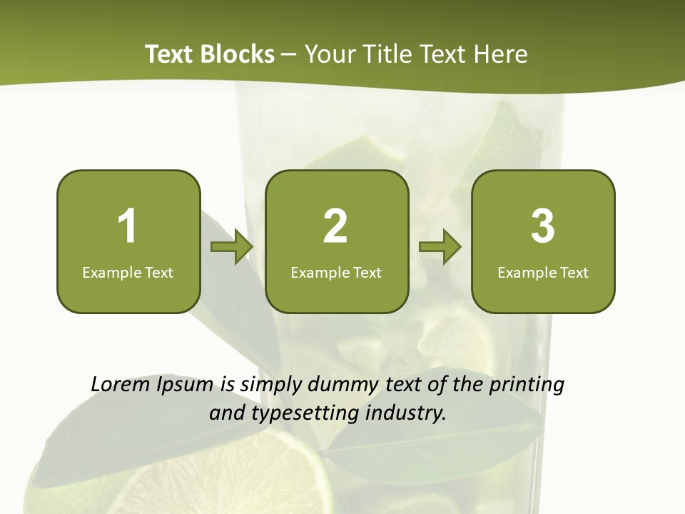 Half Ice Gross PowerPoint Template