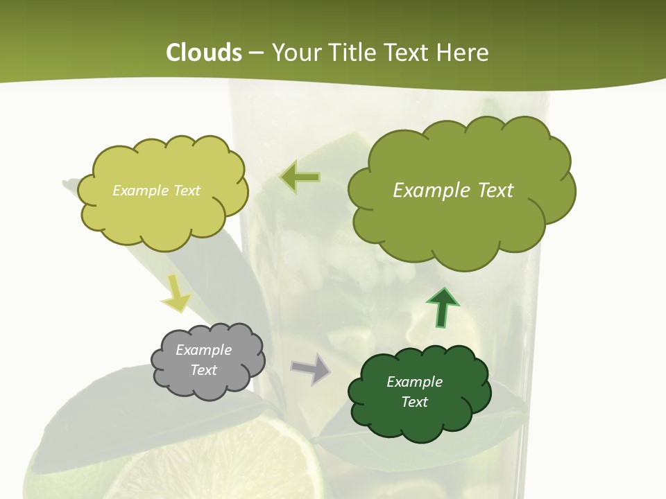 Half Ice Gross PowerPoint Template