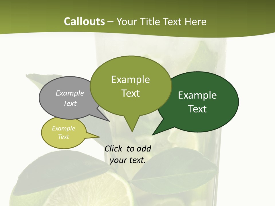 Half Ice Gross PowerPoint Template
