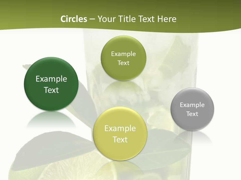 Half Ice Gross PowerPoint Template