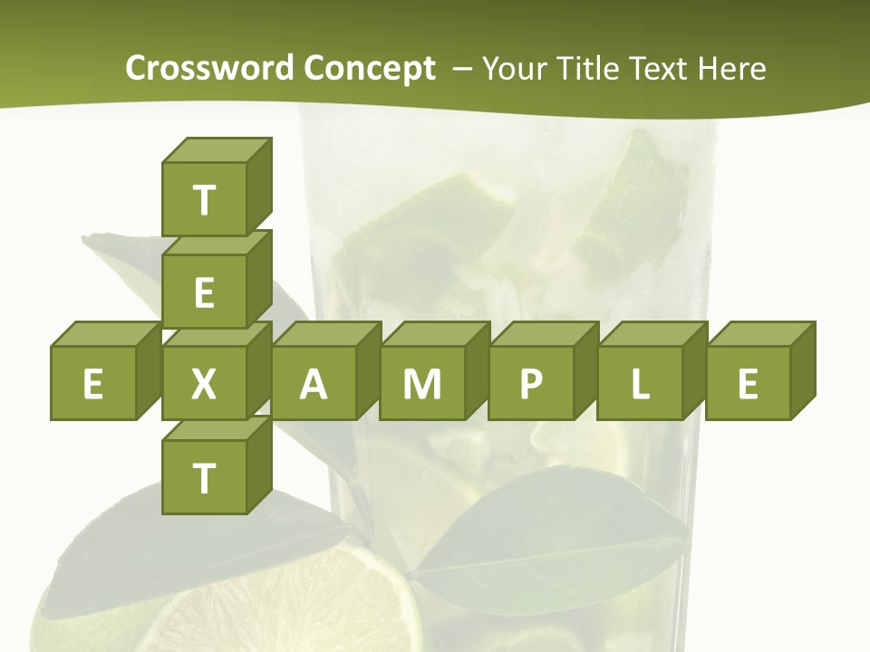 Half Ice Gross PowerPoint Template
