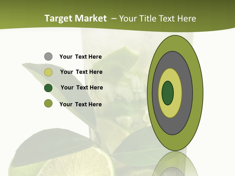 Half Ice Gross PowerPoint Template