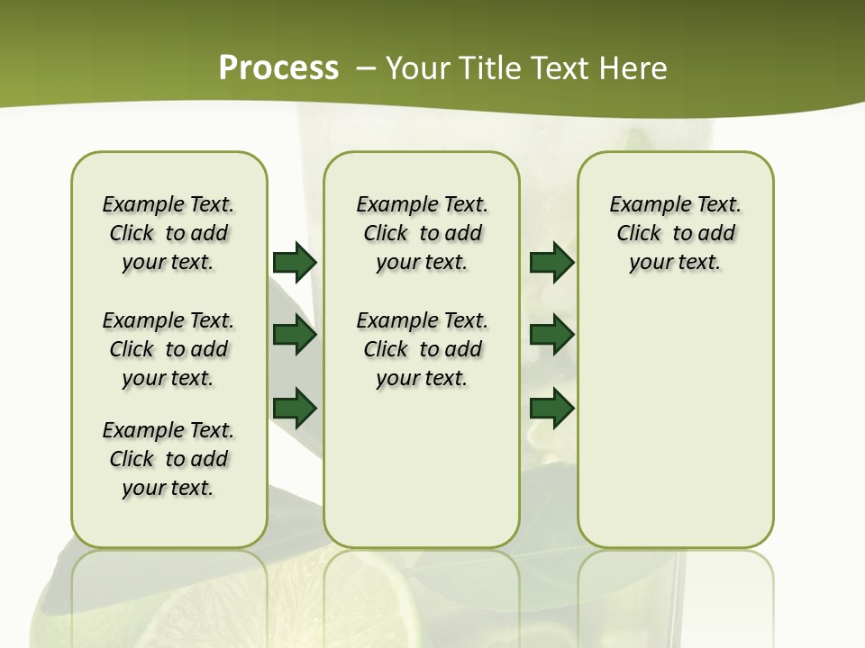 Half Ice Gross PowerPoint Template