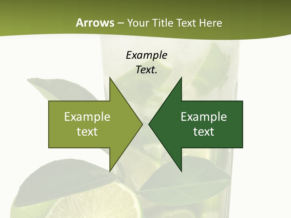 Half Ice Gross PowerPoint Template