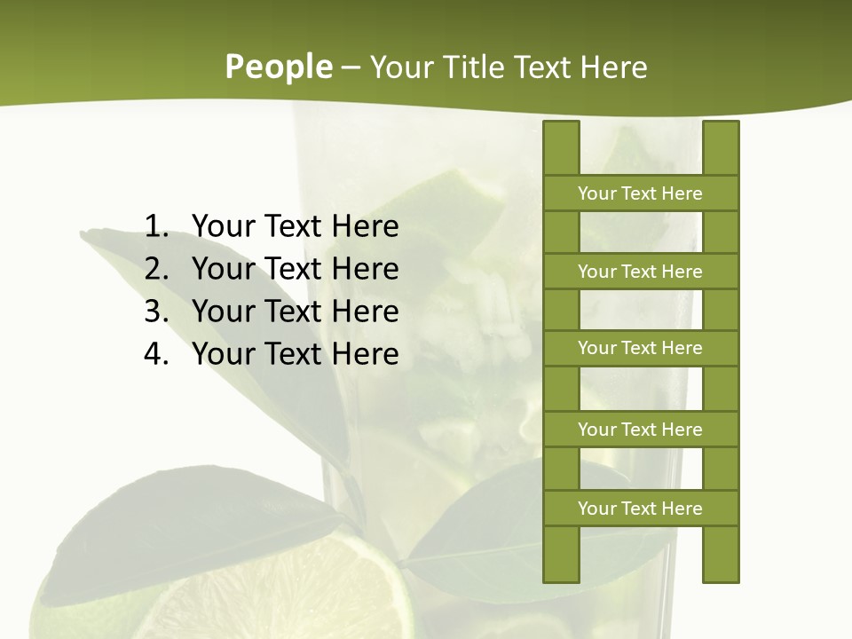 Half Ice Gross PowerPoint Template