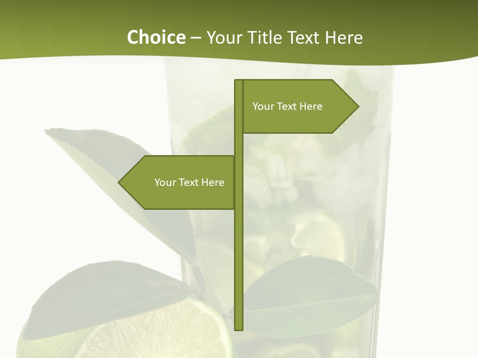 Half Ice Gross PowerPoint Template