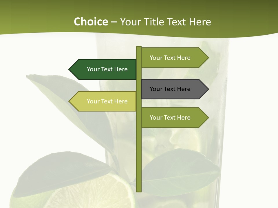 Half Ice Gross PowerPoint Template
