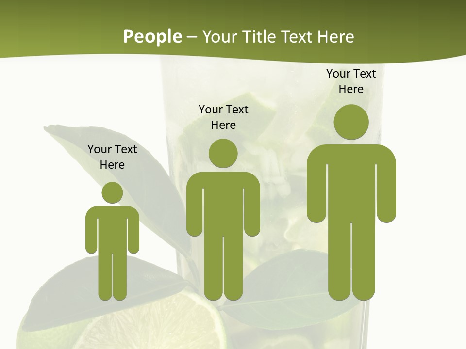 Half Ice Gross PowerPoint Template