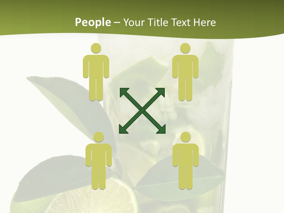 Half Ice Gross PowerPoint Template