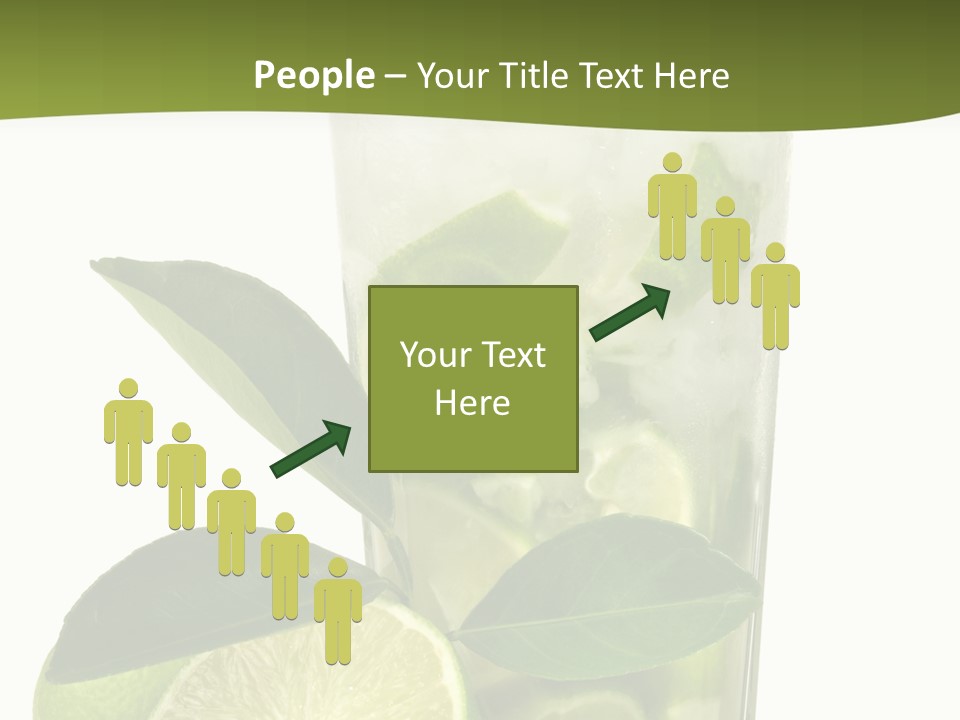 Half Ice Gross PowerPoint Template