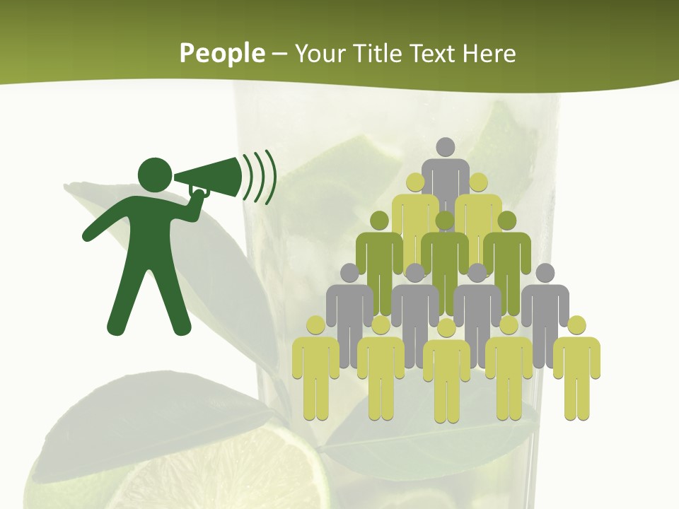 Half Ice Gross PowerPoint Template