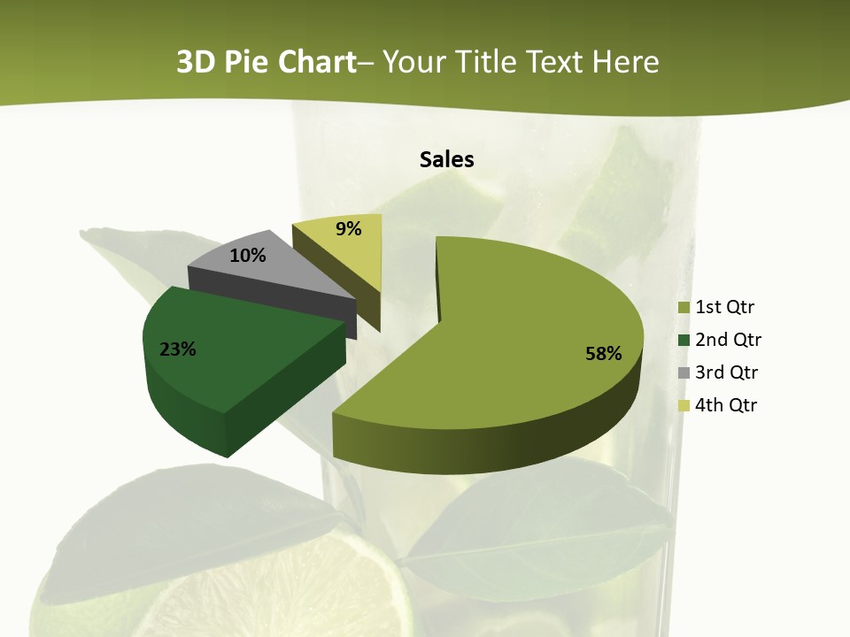 Half Ice Gross PowerPoint Template