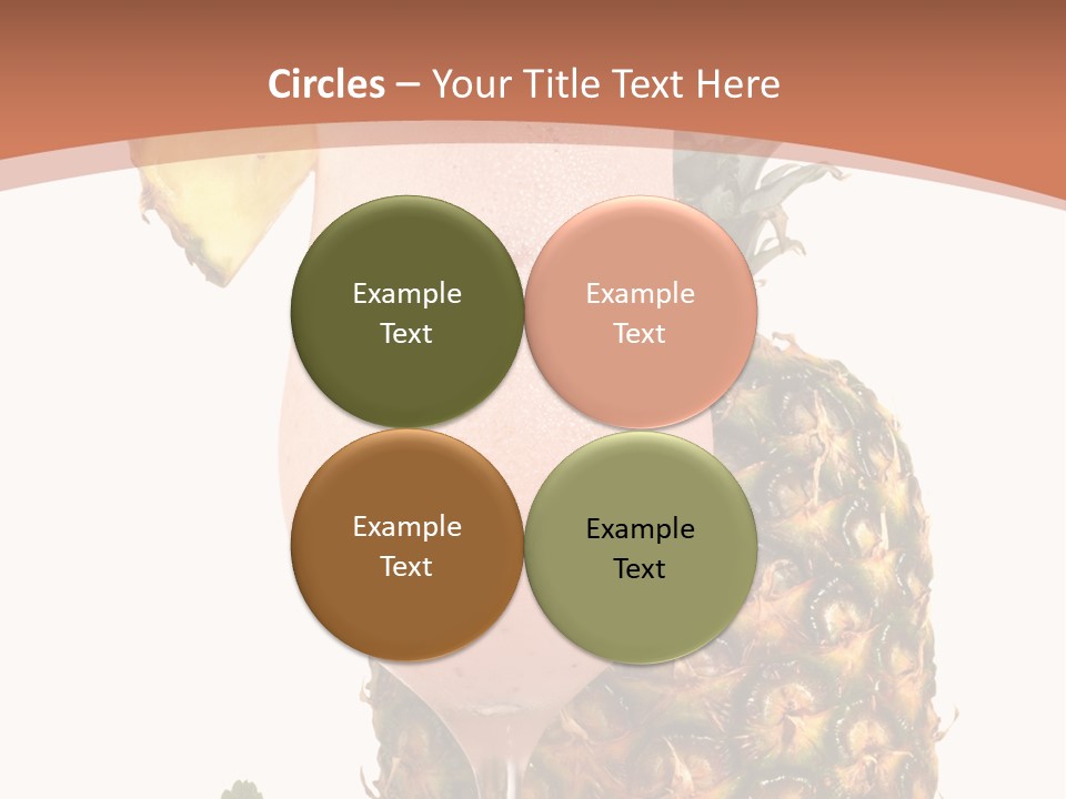 Cocktail Page Glass PowerPoint Template