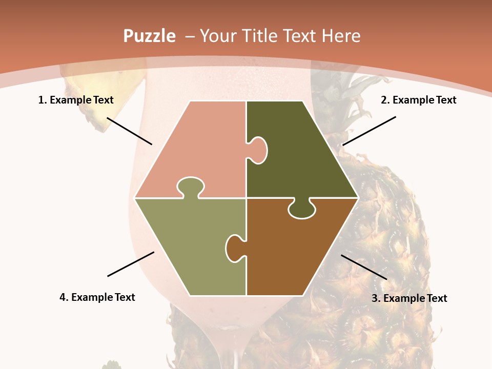 Cocktail Page Glass PowerPoint Template