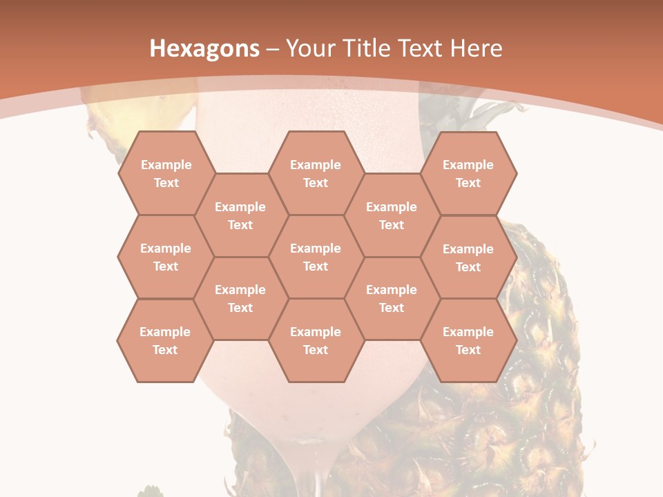 Cocktail Page Glass PowerPoint Template