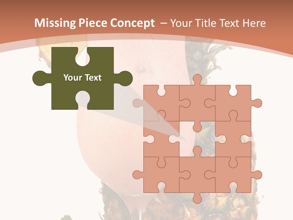 Cocktail Page Glass PowerPoint Template