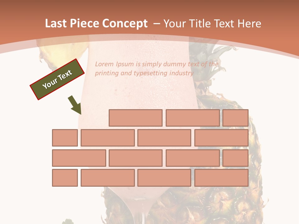 Cocktail Page Glass PowerPoint Template